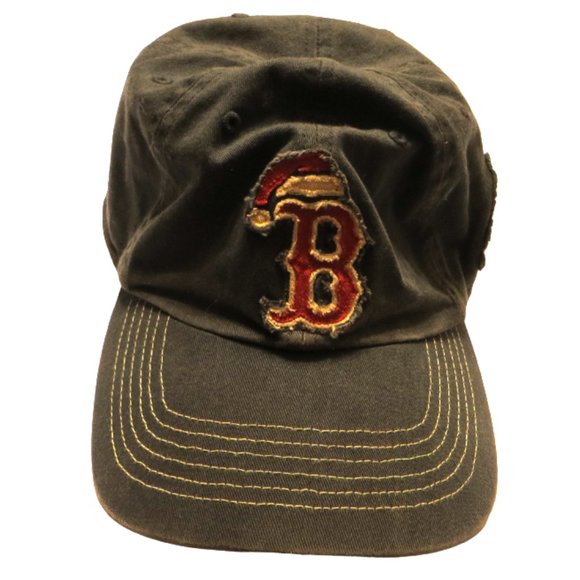Vintage Boston Red Sox Holiday Baseball Style Hat Gray Size XL - Picture 1 of 8